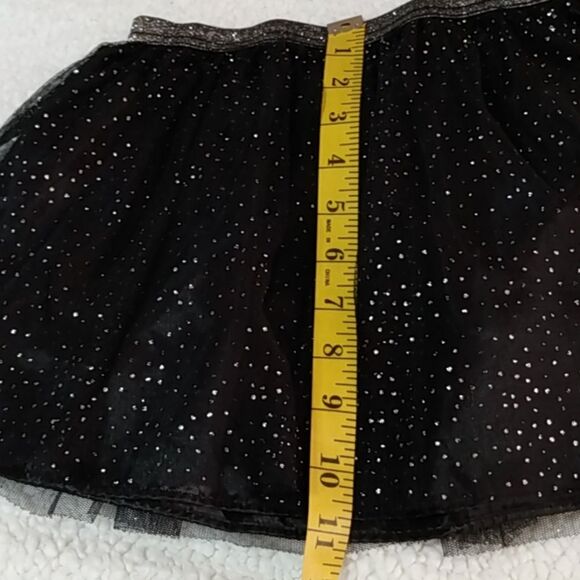 Holiday time Black Skirt with metallic sparkling accents - Picture 11 of 11